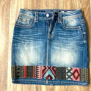 Miss Me denim skirt